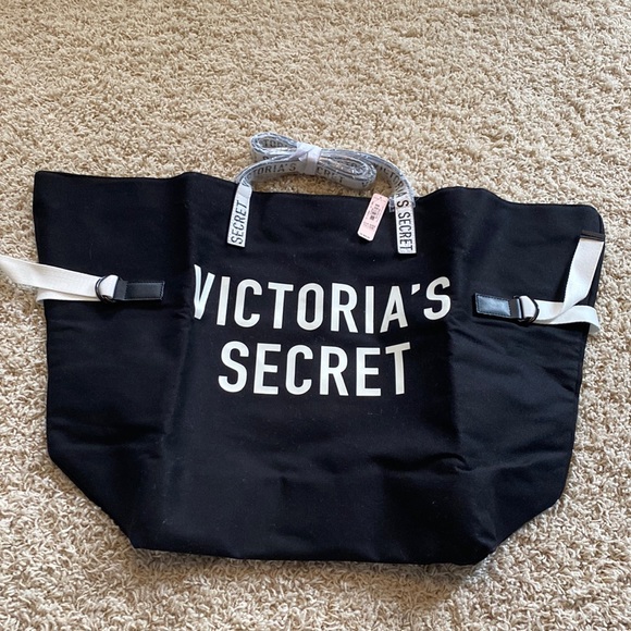 NWT Victoria’s Secret black tote - Picture 1 of 3